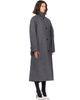 Jil Sander Jil Sander Gray Double Wool Coat - 2