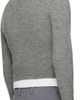Jil Sander Jil Sander Gray Knit Wool-Blend Sweater - 3