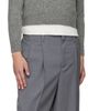 Jil Sander Jil Sander Gray Knit Wool-Blend Sweater - 4