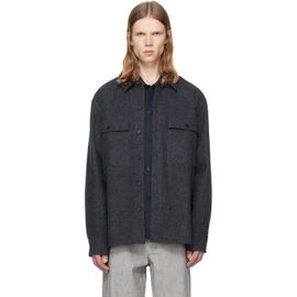 Jil Sander Jil Sander Gray Outer Shirt Jacket