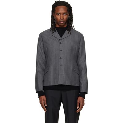 Jil Sander Jil Sander Gray Wool Blazer