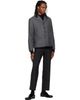 Jil Sander Jil Sander Gray Wool Blazer - 4