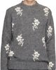 Jil Sander Jil Sander Gray Wool Blend Crew-Neck Sweater - 1