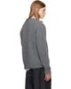 Jil Sander Jil Sander Gray Wool Crew-Neck Sweater - 3