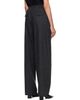 Jil Sander Jil Sander Gray Wool Flannel Trousers - 3