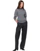 Jil Sander Jil Sander Gray Wool Flannel Trousers - 4