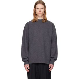 Jil Sander Jil Sander Gray Wool Sweater