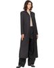 Jil Sander Jil Sander Gray Wool Twill Coat - 4