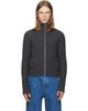 Jil Sander Jil Sander Gray Zip Up Cardigan - 1