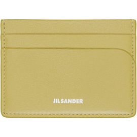Jil Sander Jil Sander Green Curve Card Holder