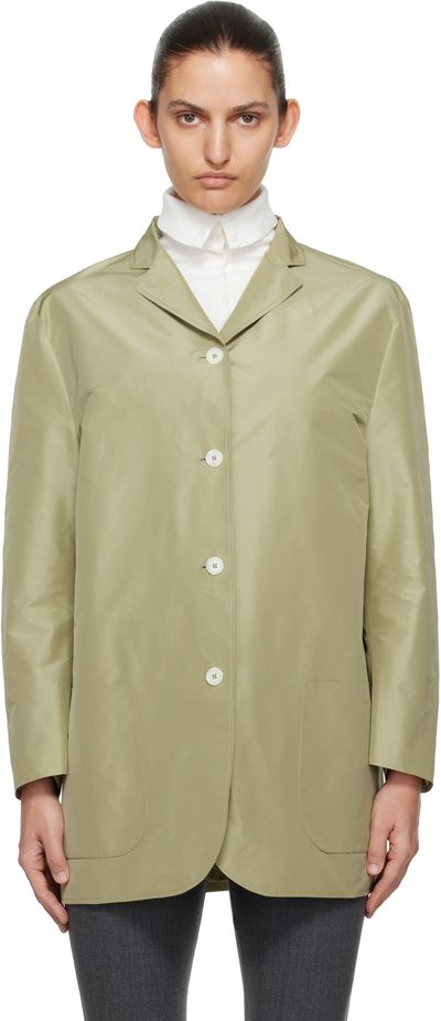 Jil Sander Jil Sander Green Sports Jacket