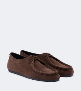 Jil Sander Jil Sander Hood suede loafers