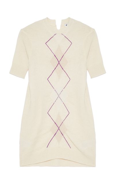Jil Sander Jil Sander Intarsia Knit Mini Dress