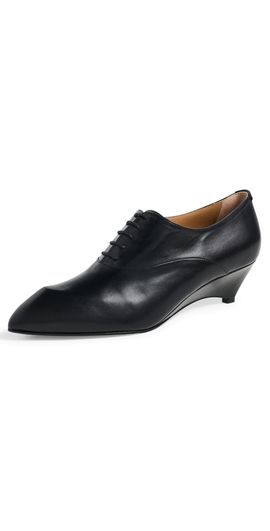 Jil Sander Jil Sander Lace Up Pumps Black
