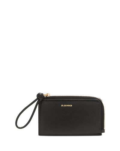 Jil Sander Jil Sander Leather Zip Wallet