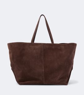 Jil Sander Jil Sander Linea Maxi suede tote bag