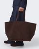 Jil Sander Jil Sander Linea Maxi suede tote bag - 3