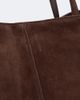 Jil Sander Jil Sander Linea Maxi suede tote bag - 6