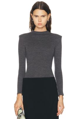 Jil Sander Jil Sander Long Sleeve Bodysuit Top
