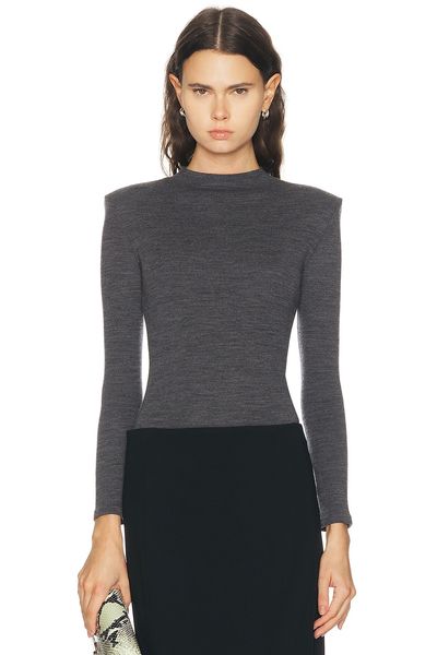 Jil Sander Jil Sander Long Sleeve Bodysuit Top