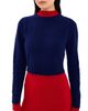 Jil Sander Jil Sander Long Sleeve Double Layered Mini Dress Haiti - 1