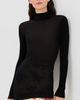 Jil Sander Jil Sander Long Sleeve Silk Top Black - 2