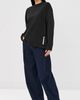 Jil Sander Jil Sander Long Sleeve T-Shirt Black - 5