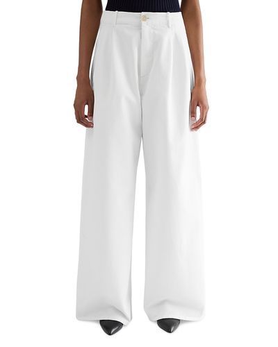 Jil Sander Jil Sander Mid Rise Cotton Trousers