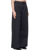 Jil Sander Jil Sander Navy Casual Wide Leg Pleated Trousers - 2