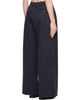 Jil Sander Jil Sander Navy Casual Wide Leg Pleated Trousers - 3