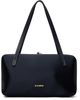 Jil Sander Jil Sander Navy Goji Pillow Small Bag - 1