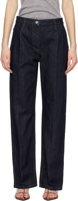 Jil Sander Jil Sander Navy Straight Leg Jeans