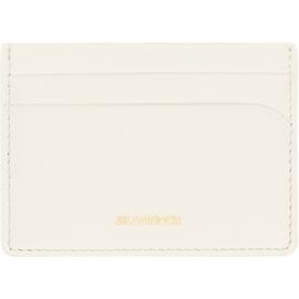 Jil Sander Jil Sander Off-White Curve Card Holder