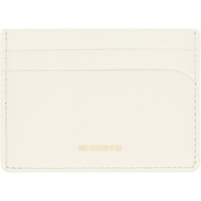 Jil Sander Jil Sander Off-White Curve Card Holder