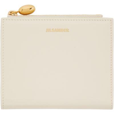 Jil Sander Jil Sander Off-White Goji Mini Wallet