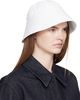 Jil Sander Jil Sander Off-White Linen Bucket Hat - 2