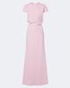 Jil Sander Jil Sander Open-back virgin wool gown - 1