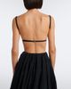Jil Sander Jil Sander Open-back wool and silk bandeau top - 4