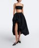 Jil Sander Jil Sander Open-back wool and silk bandeau top - 5