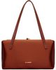 Jil Sander Jil Sander Orange Goji Pillow Small Bag - 1