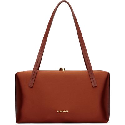 Jil Sander Jil Sander Orange Goji Pillow Small Bag