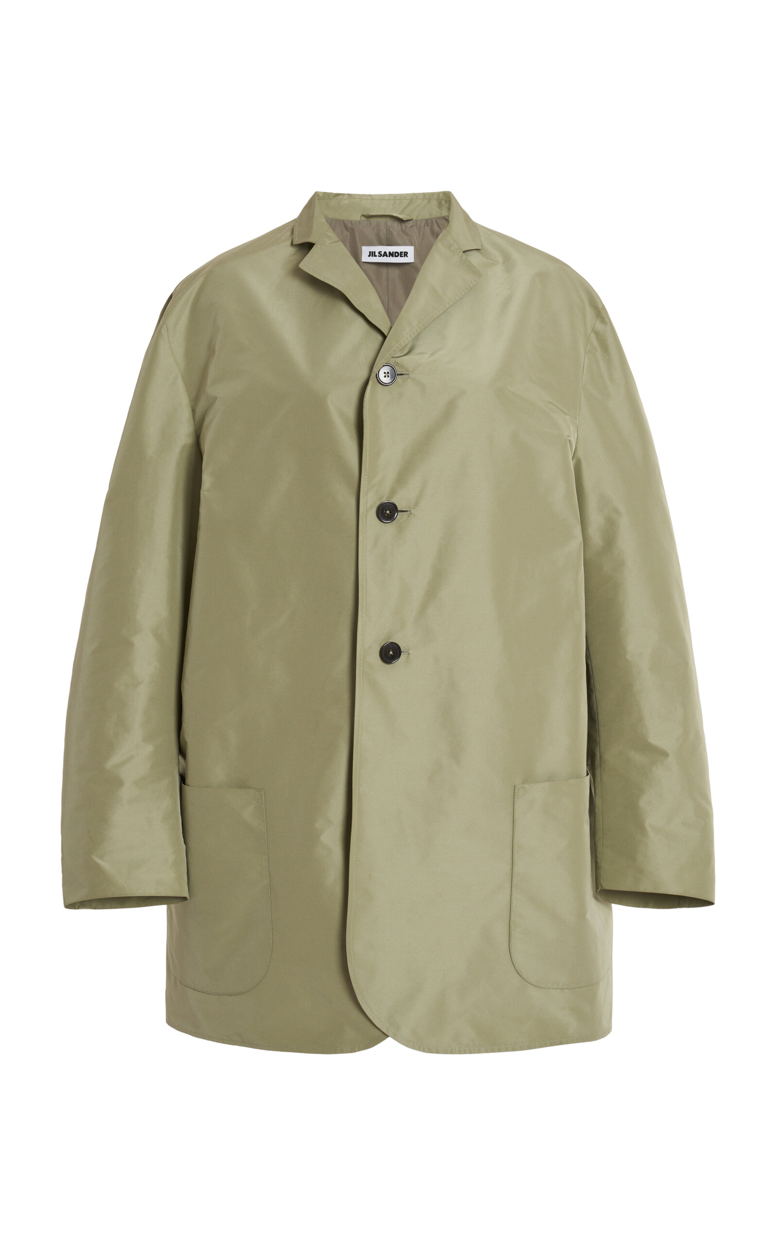 Jil Sander Jil Sander Oversized Notched Lapel Jacket Green IT 46