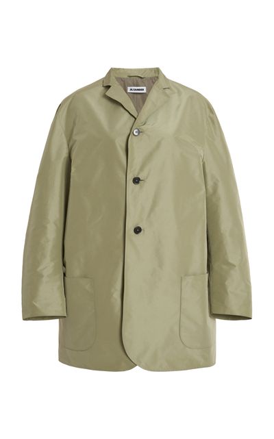 Jil Sander Jil Sander Oversized Notched Lapel Jacket Green IT 46