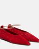 Jil Sander Jil Sander Perforated suede ballet flats - 1