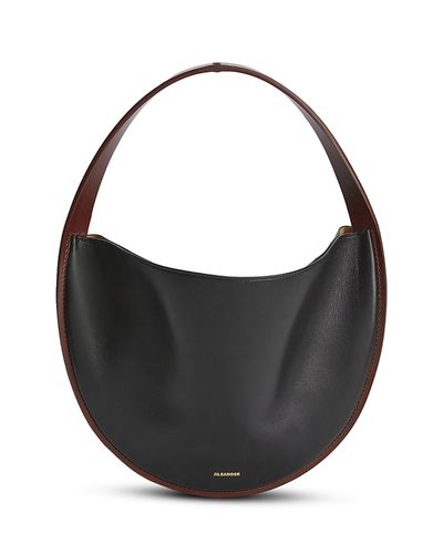 Jil Sander Jil Sander Pivot Medium Leather Hobo Bag