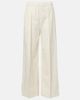 Jil Sander Jil Sander Pleated cotton wide-leg pants - 1