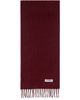 Jil Sander Jil Sander Red & Black Check Scarf - 1