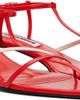 Jil Sander Jil Sander Red Cage Low Heeled Sandals - 4