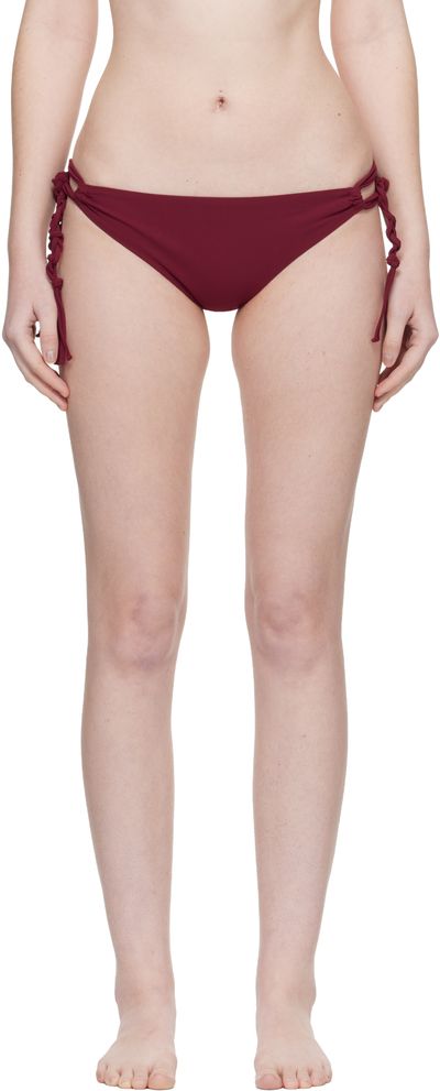 Jil Sander Jil Sander Red Tangle Bikini Bottom
