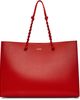 Jil Sander Jil Sander Red Tangle Shopping EW Tote - 1
